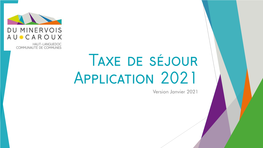 Guide De La Taxe De Séjour