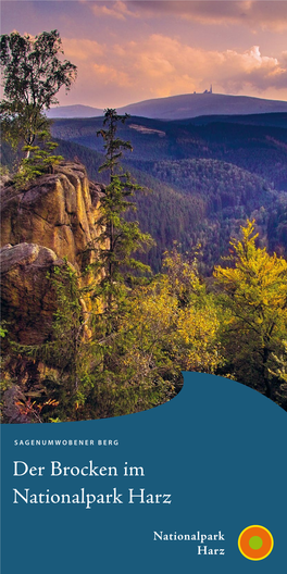 Der Brocken Im Nationalpark Harz Der Brocken I 1