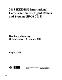 IROS 2015 Digest