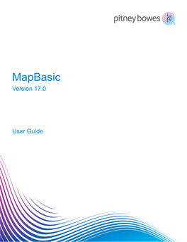 Mapinfo Mapbasic V17.0 User Guide