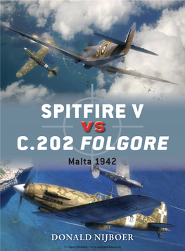 SPITFIRE V C.202 FOLGORE Malta 1942