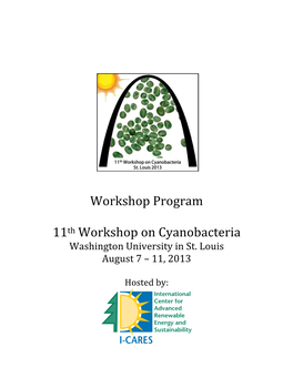 Workshop Program 11Th Workshop On