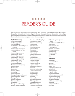 Reader's Guide