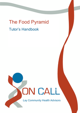 The Food Pyramid Tutor’S Handbook