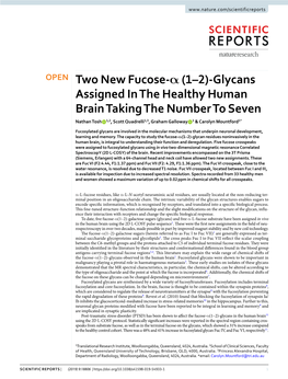 Two New Fucose-Α