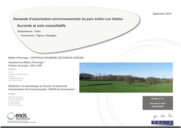 Accords Et Avis Consultatifs