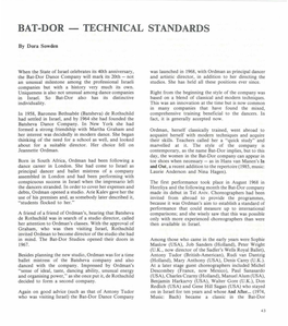 Bat-Dor - Technical Stand}~Rds