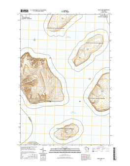 USGS 7.5-Minute Image Map for Oak Island, Wisconsin