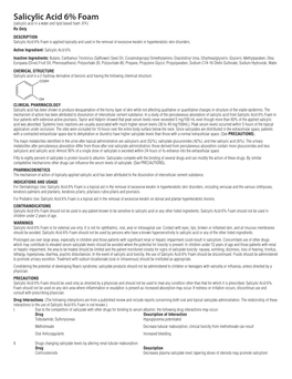 Salicylic Acid 6% Foam