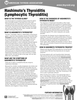 Hashimoto's Thyroiditis