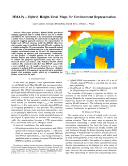 Hmaps Hybrid Height-Voxel Maps for Environment
