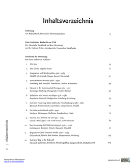 Einleitung Von Roland Koch, Hessischer Ministerpräsident Vom