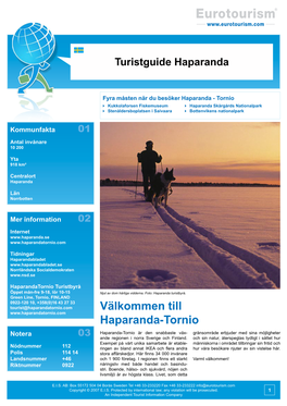 Turistguide Haparanda