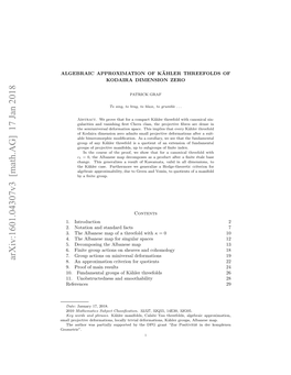 Algebraic Approximation of Kahler Threefolds of Kodaira Dimension Zero