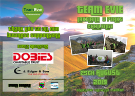 Leaflet 3 Peaks 2019