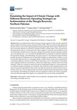 Simulating the Impact of Climate Change with Different Reservoir