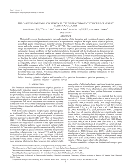 The Carnegie-Irvine Galaxy Survey. Iii. the Three-Component Structure of Nearby Elliptical Galaxies