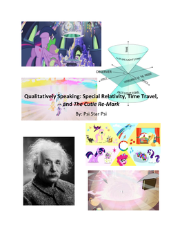 Qualitatively Speaking: Special Relativity, Time Travel, and the Cutie Re-Mark