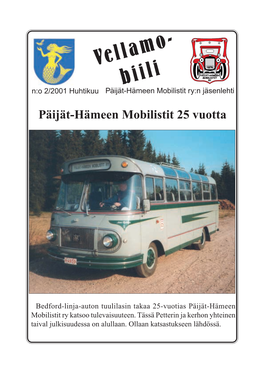 Päijät-Hämeen Mobilistit 25 Vuotta