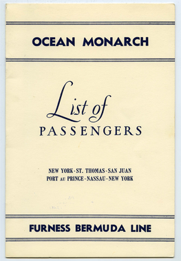 Tha Ocean Monarch"-Your Ship