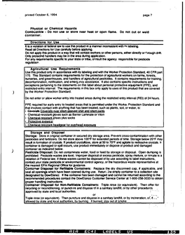 U.S. EPA, Pesticide Product Label, LORSBAN-4E, 12/22/1994