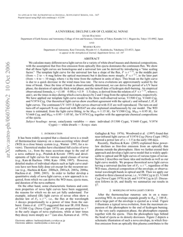 Arxiv:Astro-Ph/0607609V2 10 Oct 2006 Us.Ense L 17)Sgetdta Erir Near That Suggested (1977) Al