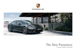 The New Panamera Courage Changes Everything Model Shown | Panamera 4S