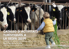 Catàleg D'activitats Turístiques a La Selva 2019