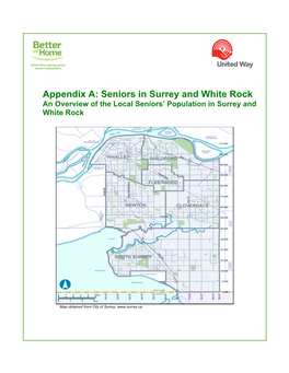 Appendix A: Seniors in Surrey and White Rock an Overview of the Local Seniors’ Population in Surrey and White Rock