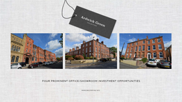 Four Prominent Office/Showroom Investment Opportunities