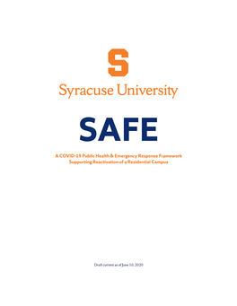 Syracuse University SAFE