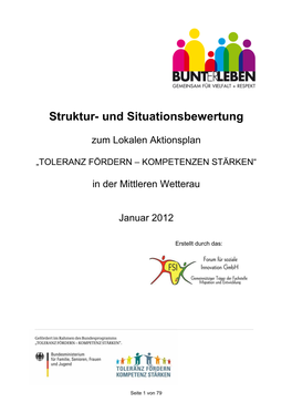 Struktur- Und Situationsbewertung