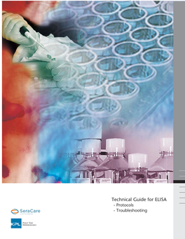 Technical Guide for ELISA - Protocols - Troubleshooting Table of Contents