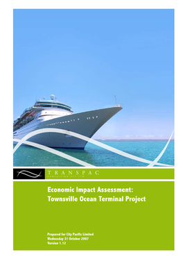 Economic Impact Assessment: Townsville Ocean Terminal Project
