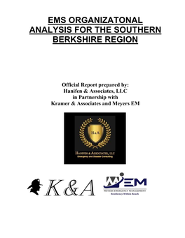 EMS Organizational Analysis for Southern Berkshire Region Final