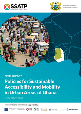 Policies for Sustainable Accessibility and Mobility in Urban Areas of Ghana