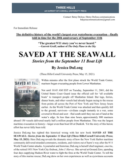 Saved at the Seawall Press Release