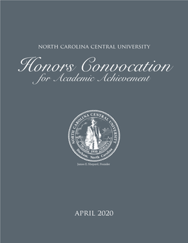 Honors Convocation for Academic Achievement