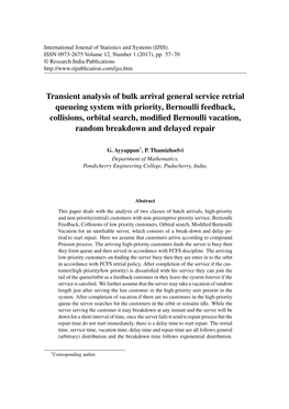 Transient Analysis of Bulk Arrival General Service Retrial Queueing System with Priority, Bernoulli Feedback, Collisions, Orbita