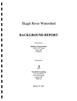 Skagit River Watershed