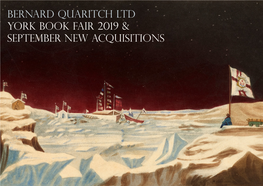 Bernard Quaritch Ltd York Book Fair 2019 & September