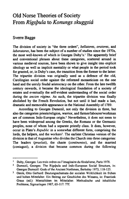 Download Bagge S. Old Norse Theories of Society. from Rígsþula