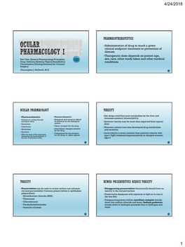 Administration of Drug to Reach a Given Clinical Endpoint: Treatment Or Prevention of Disease Therapeutic Dose Depends On