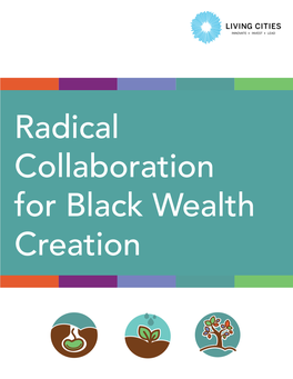 Radical Collaboration for Black Wealth Creation TABLE of CONTENTS