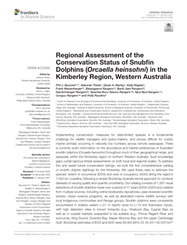 Regional Assessment of the Conservation
