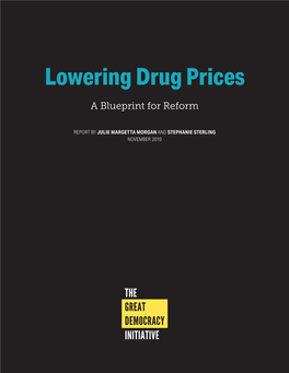 Lowering Drug Prices