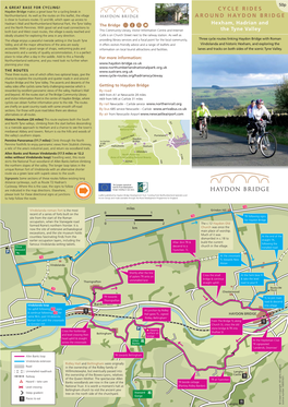 Haydon Bridge Cycle Routes Layout 1
