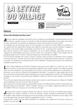 La Lettre Du Village