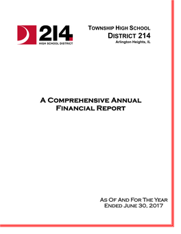 Comprehensive Annual Financial Report 2017