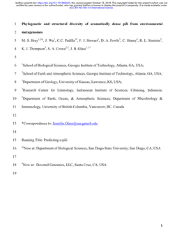 Downloaded from IMG-JGI and NCBI (See Table 1 for Taxon Object Ids)